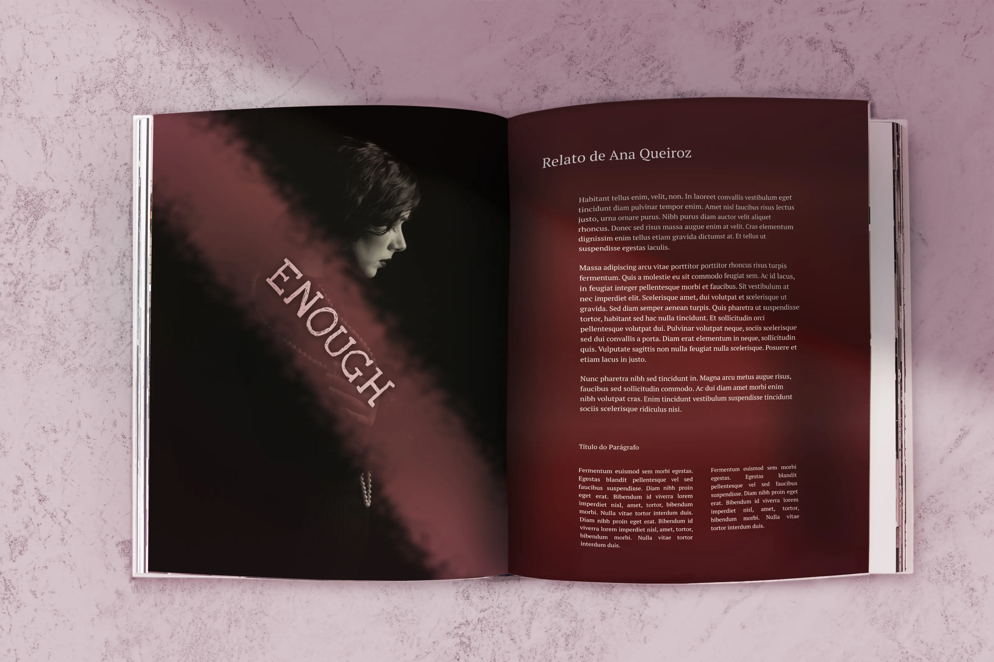 Final version of an article of violence against women.
